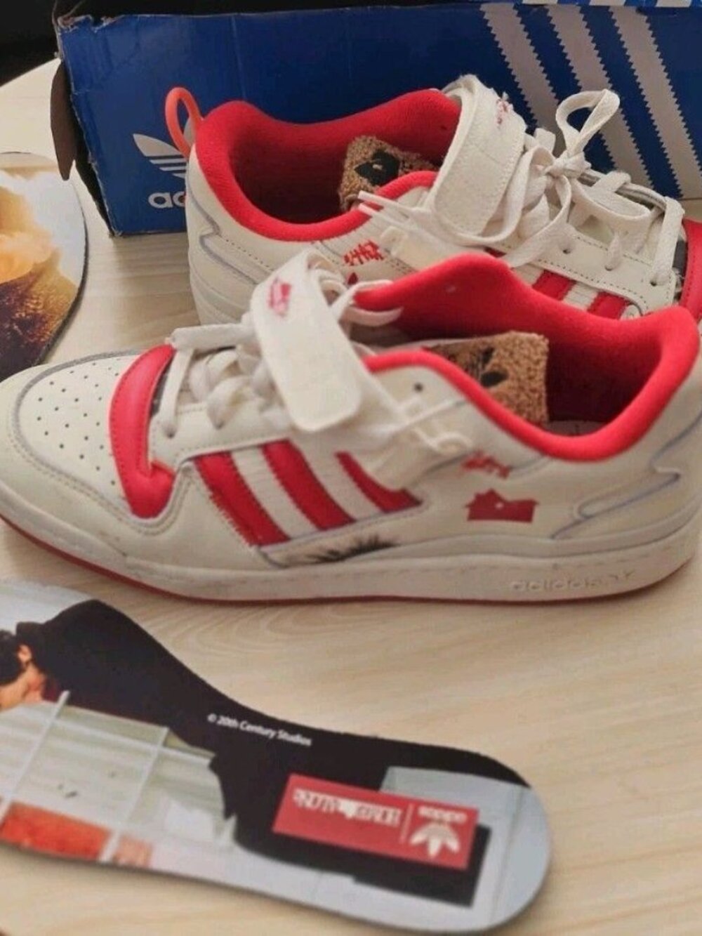 Adidas Forum Low Home Alone GZ4378 Men’s 9 Kevin McCallister Shoes Sneakers.